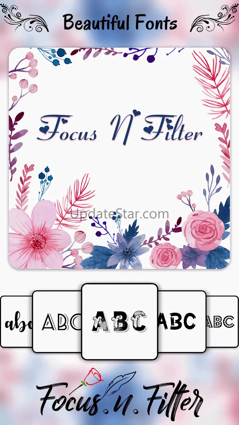 Focus n filter - Name Art 2.1