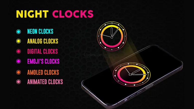 Nightstand Clock - Always ON 2.4.2.3.1