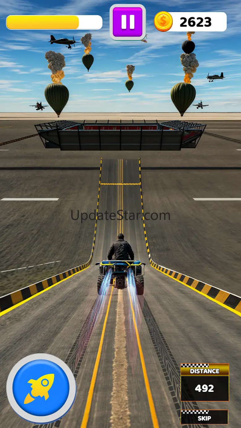 Quad Bike Traffic Shooting Gam 6.5