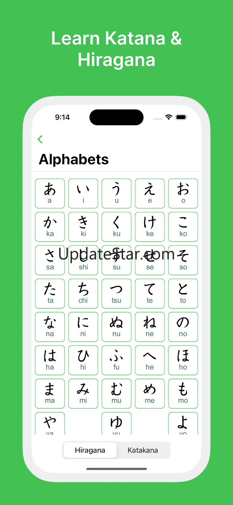 Easy Japanese: Learn Hiragana 9.5.0