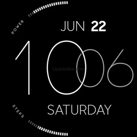 ZION Blue - digital watch face 1.5.1