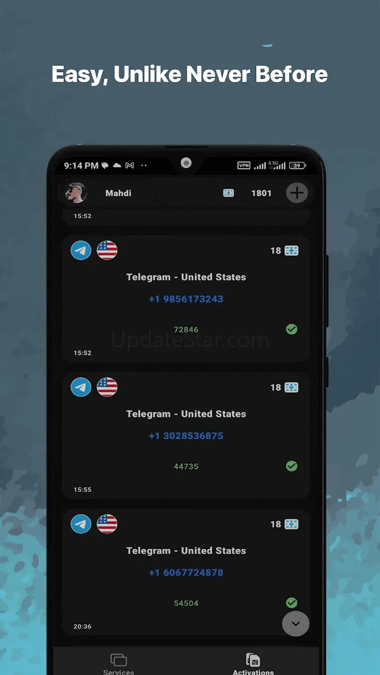 VSim - Verification SMS 1.6