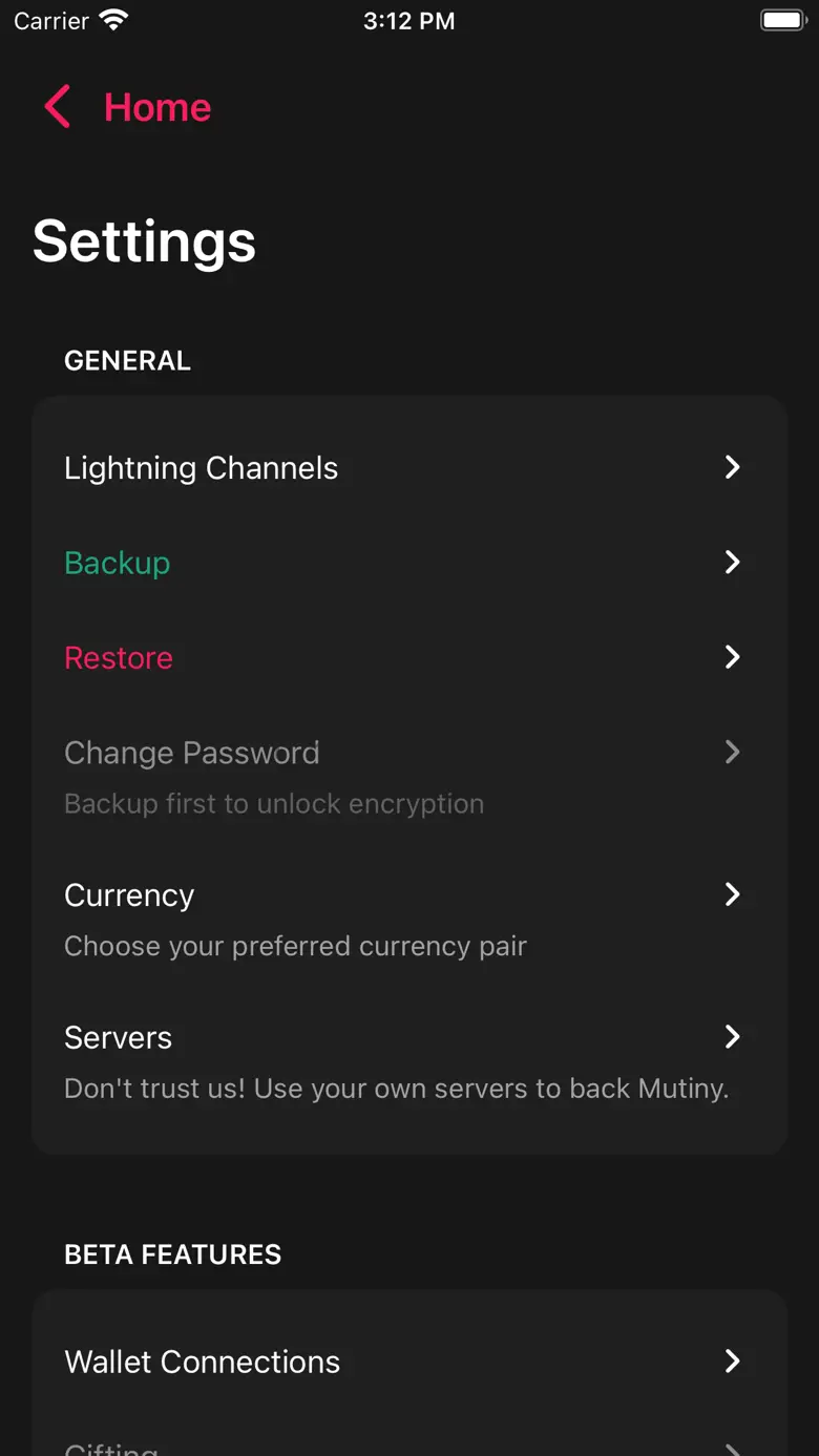Mutiny Wallet 1.6.8