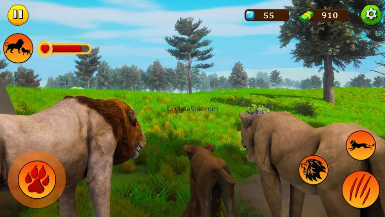 Wild Lion Simulator Survival 1.3