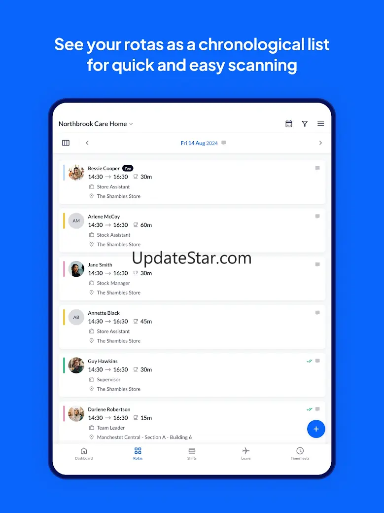 RotaCloud 4.4.3