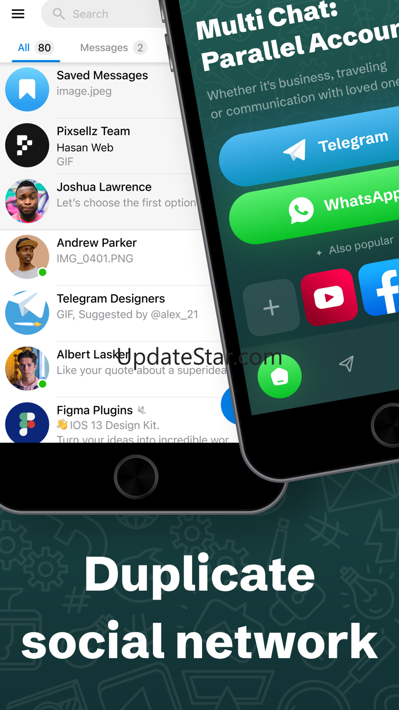 Dual Messenger App - Web Duo 1.1