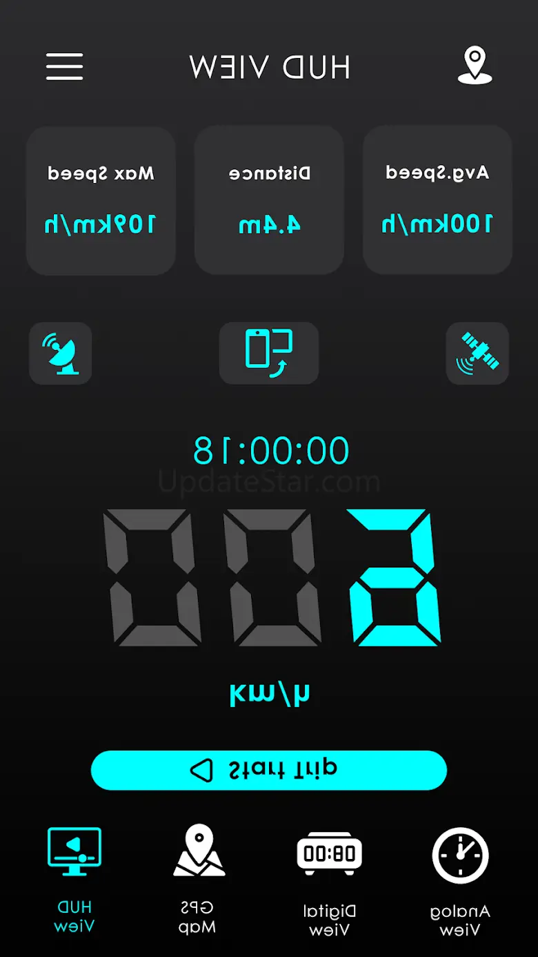 GPS Speedometer & HUD Odometer 1.0.2