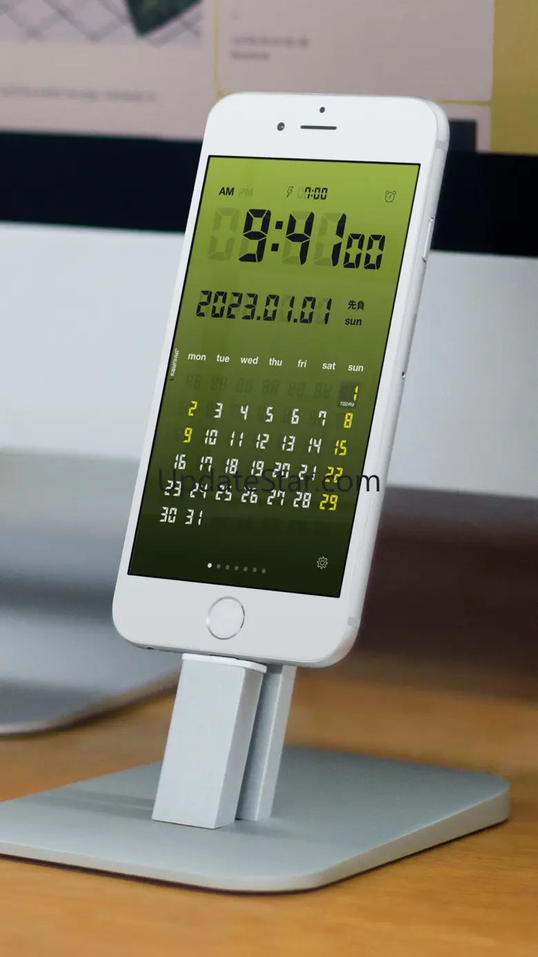 LCD Clock - Clock & Calendar 24.0.0