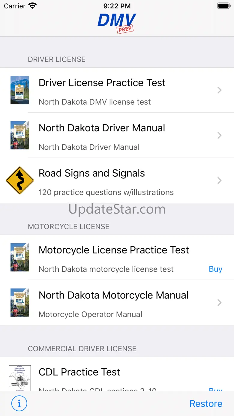 North Dakota DMV Test Prep 5.2
