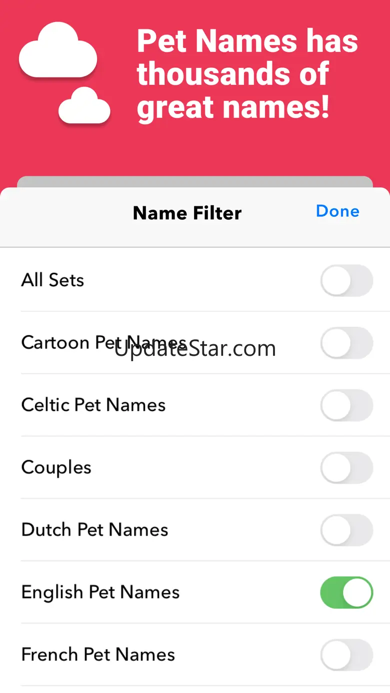 Pet Names by Kinder 5.0