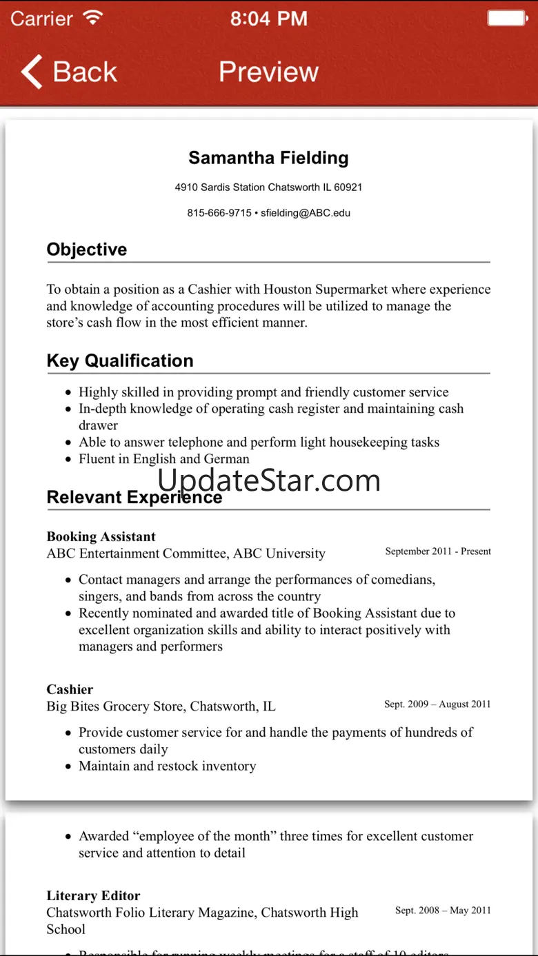 FoxResume 5.1
