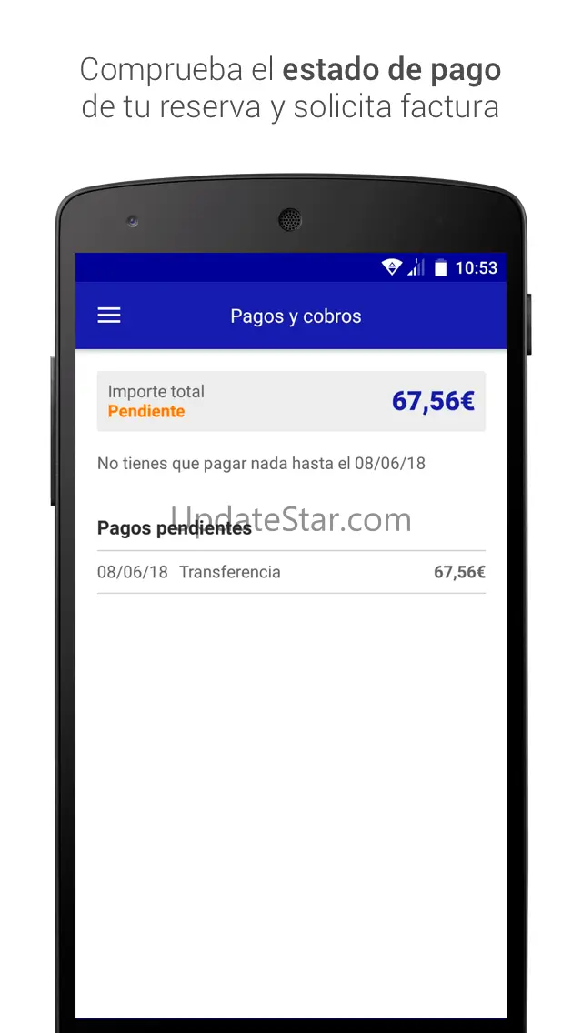 Centraldereservas.com, reserva 2.7.5