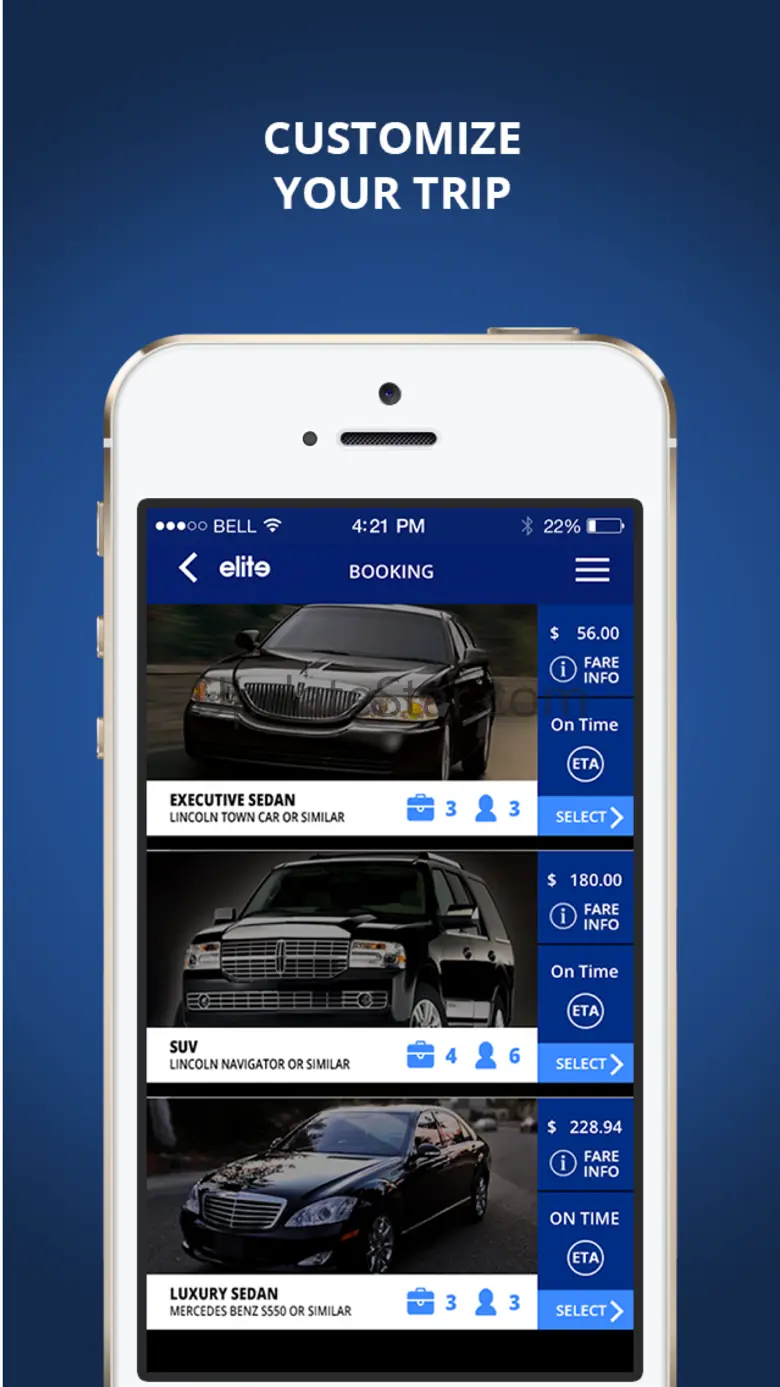 Elite Limousine App 2.1.4