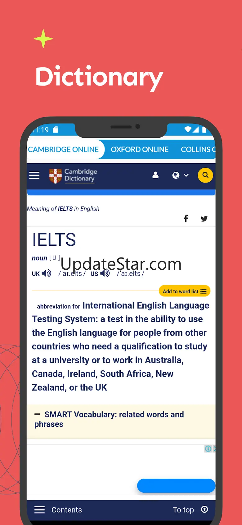 IELTS Vocabulary PRO ielts.2.9