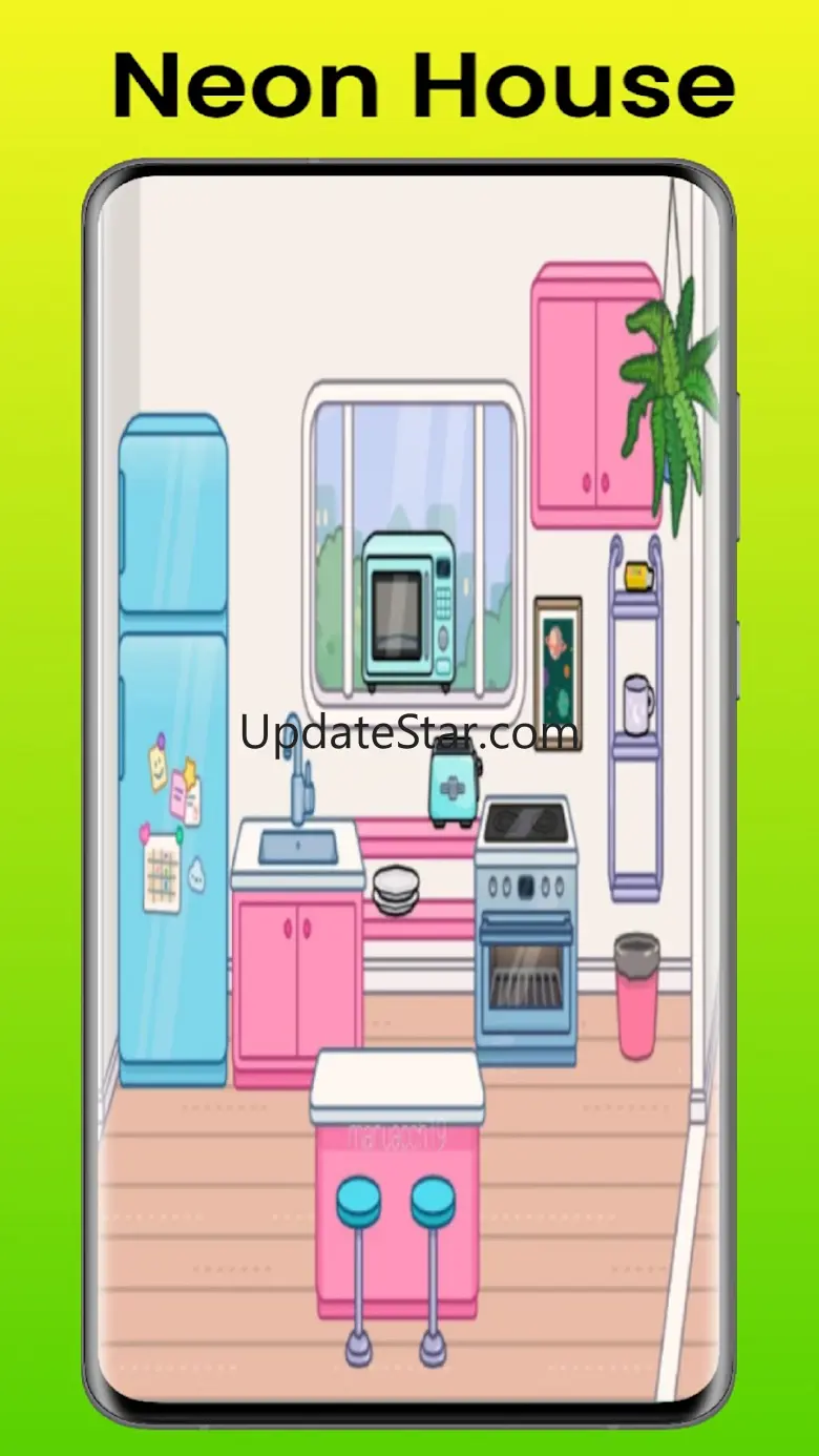 Toca Boca Neon House Ideas