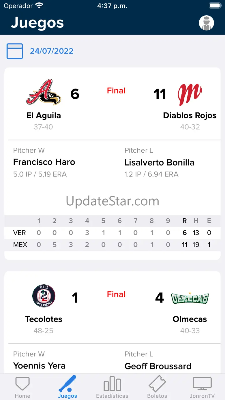 Liga Mexicana de Beisbol LMB 5.9.0