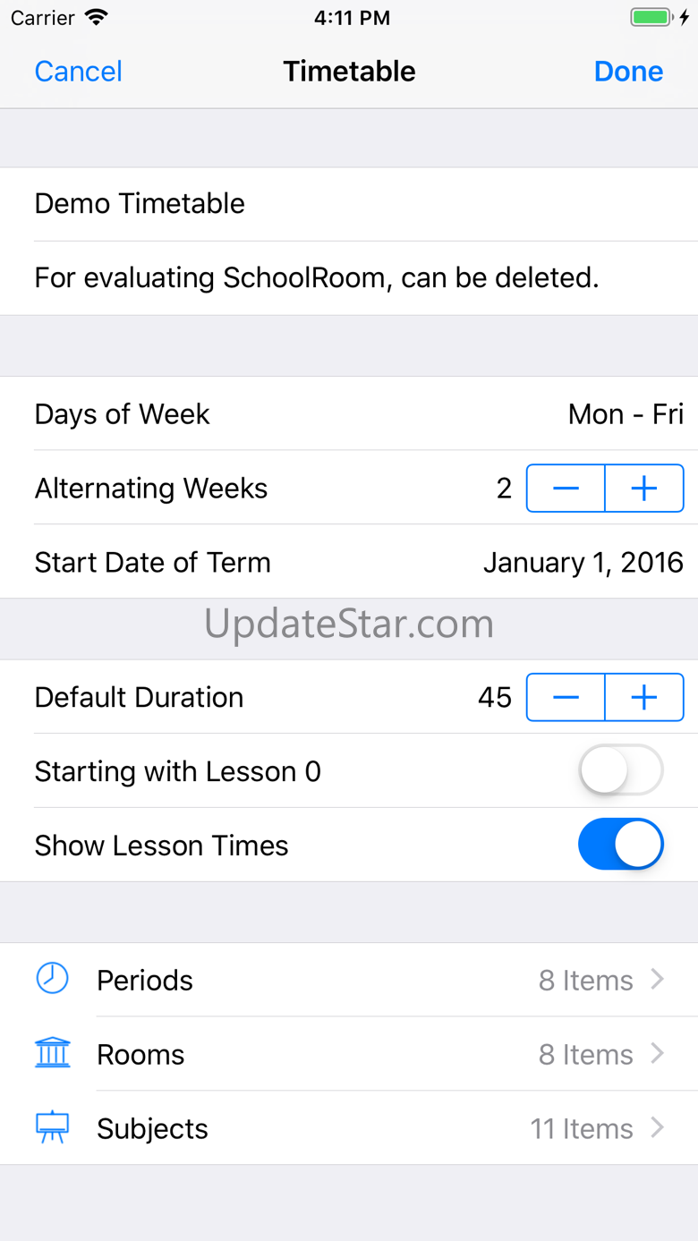 SchoolRoom 2.0.5