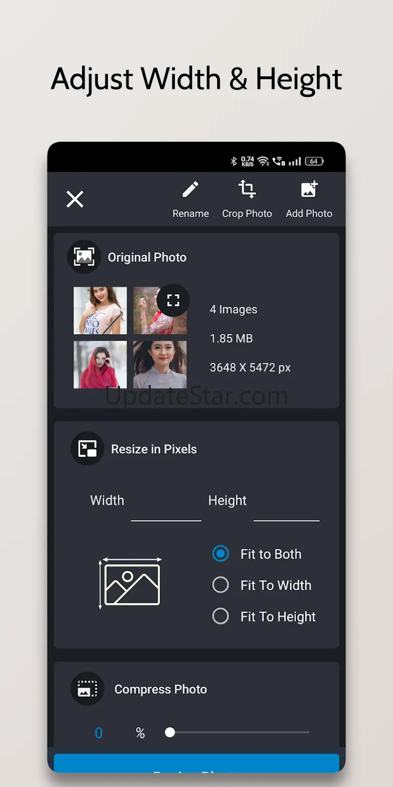 Image Compressor, Size in KB 5.6