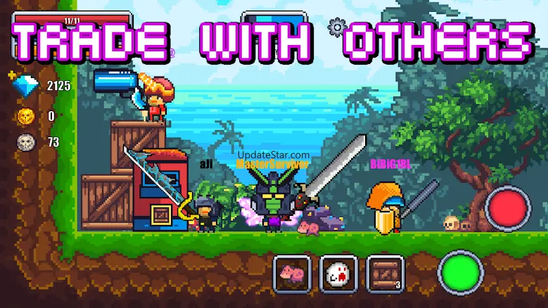Pixel Survival World - Online 1.12