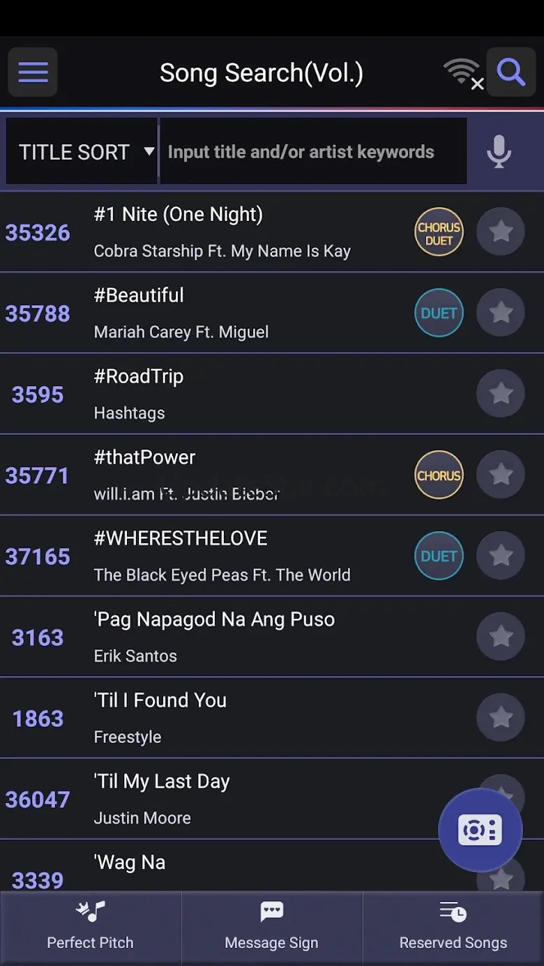 TJ SMART SONG LIST/Philippines 2.3.8