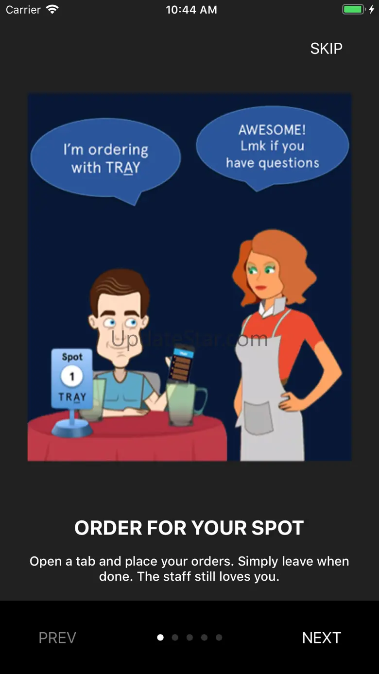 tray