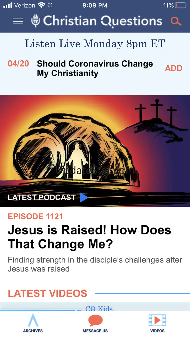 Christian Questions 3.6