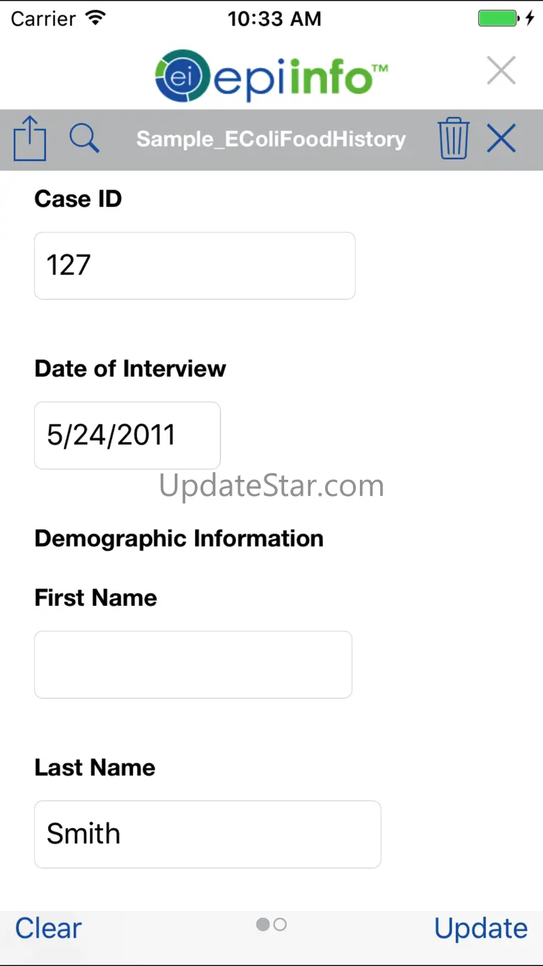 Epi Info Companion 5.5.15