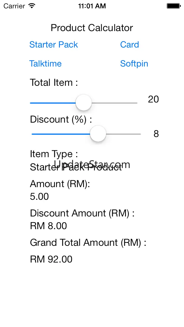 Possimo Product Calculator 1.0