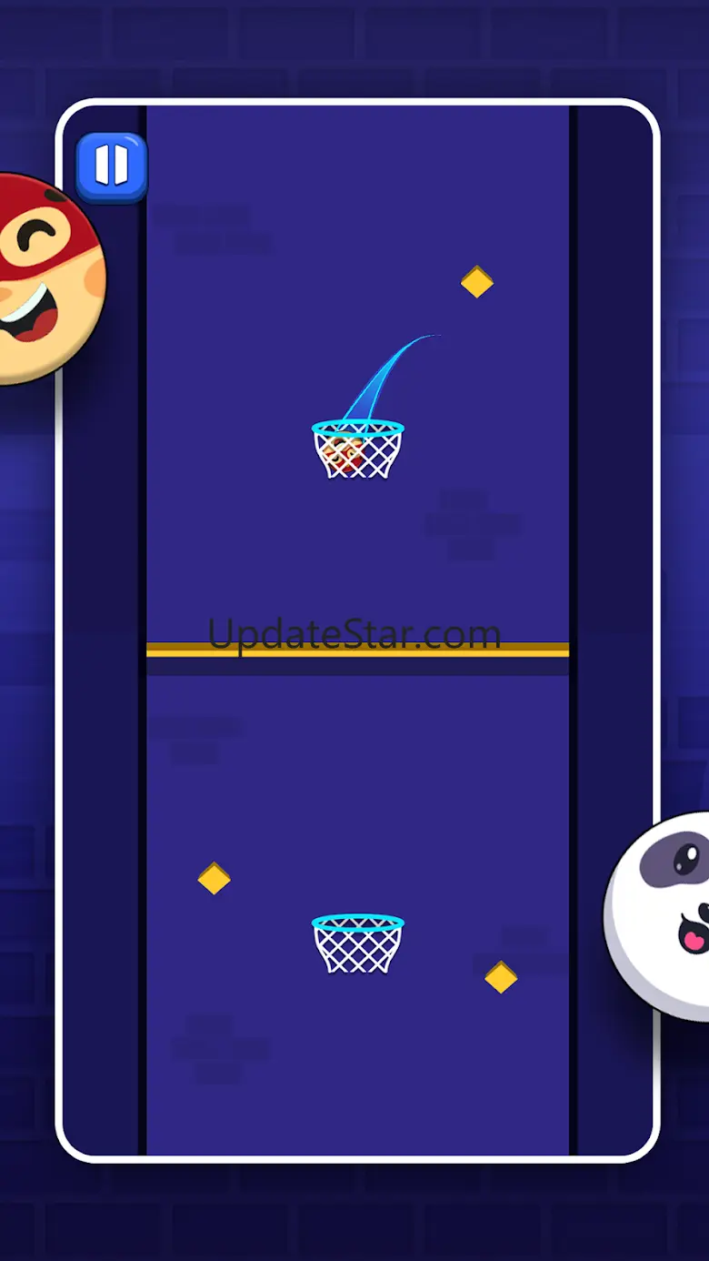 Tap Hoop Dunk: Basketball Fun