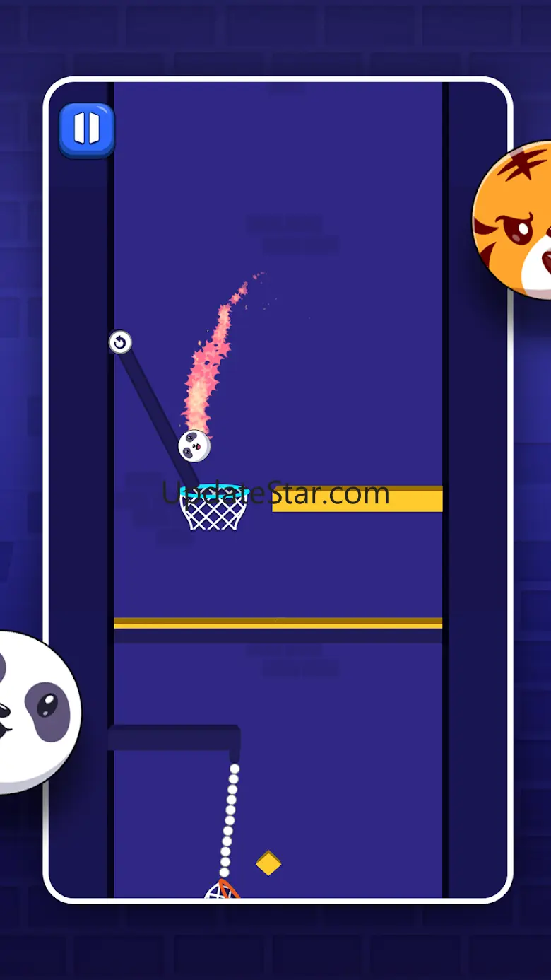 Tap Hoop Dunk: Basketball Fun