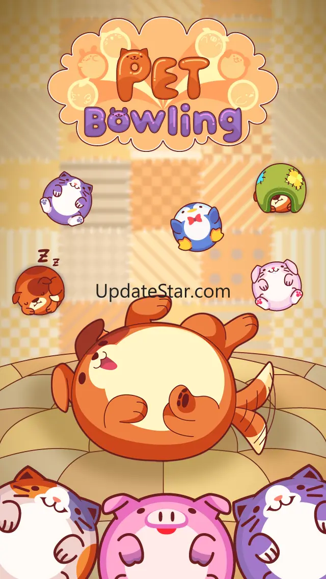 Pet Bowling - Flick & Sliding Puzzle of Virtual Animals for Kids 1.0.4