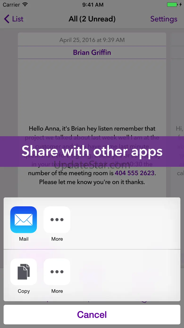 Answer Cloud Visual Voicemail 2.3.0