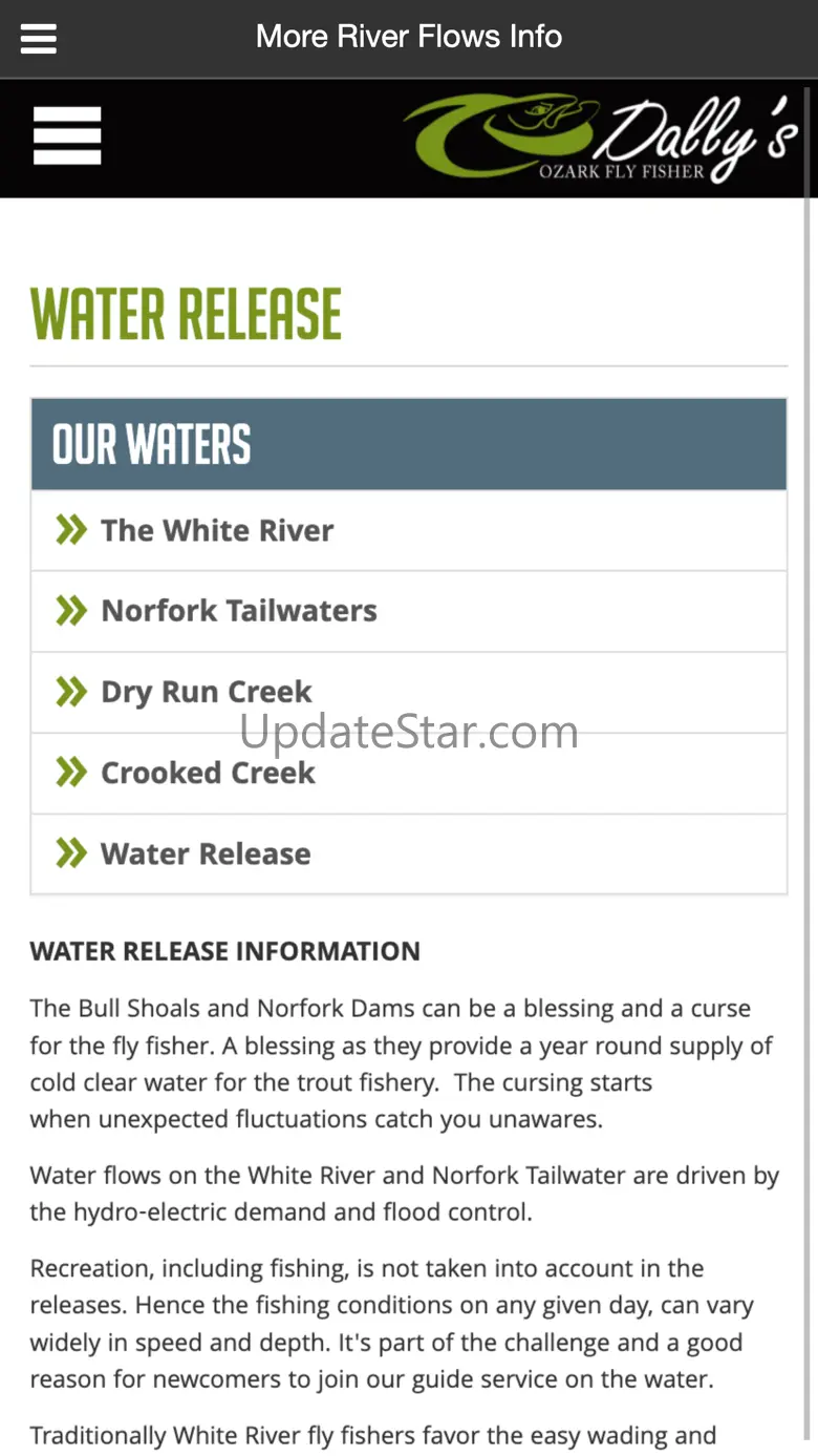 Dally's White River Fly Fisher 19.3.0