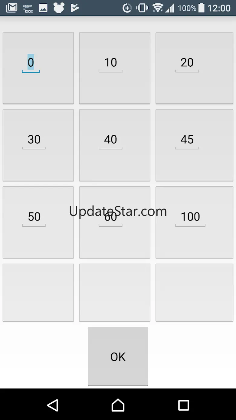 Brightness setting 1.02