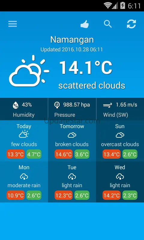 Weather Uzbekistan 1.0.2