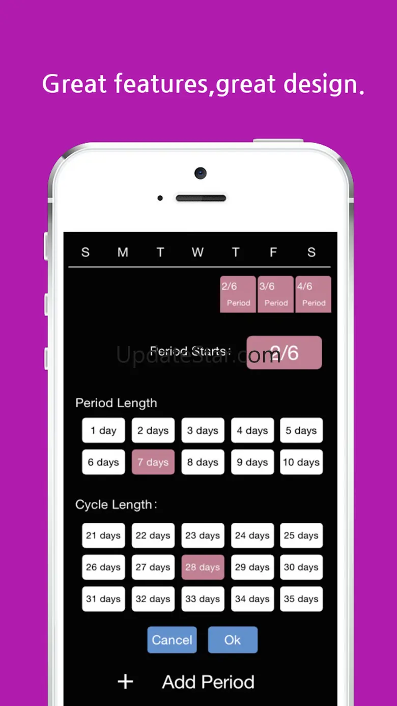 The best Period Tracker-Ovulation Intimate Fertile and Sex Tracker! 1.0