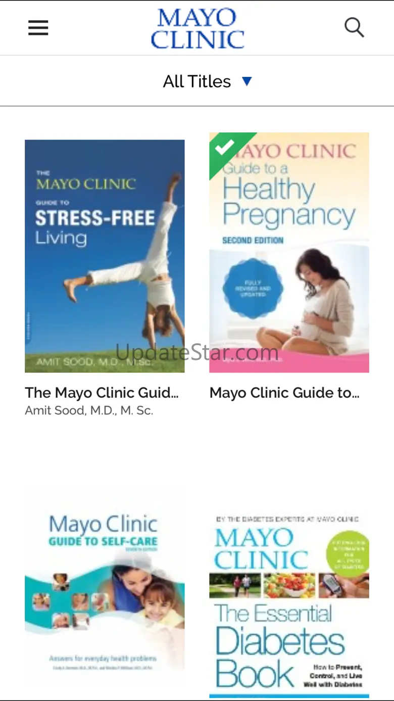 Mayo Clinic Books 1.4