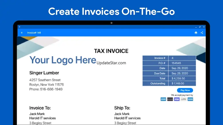 Bill and Invoice Maker by Moon 5.13.3