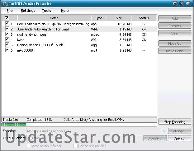 Audio Encoder 2.160