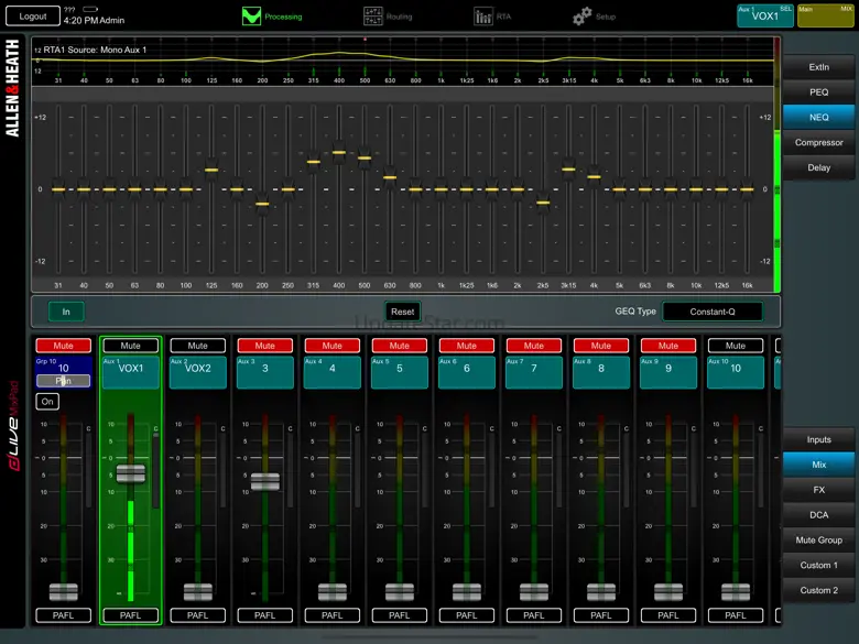 dLive MixPad 1.92