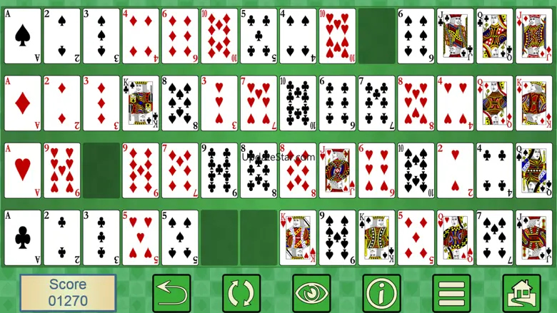 Aces + Spaces card solitaire 5.32