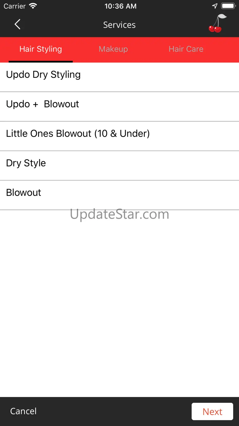 Cherry Blow Dry Bar 4.4