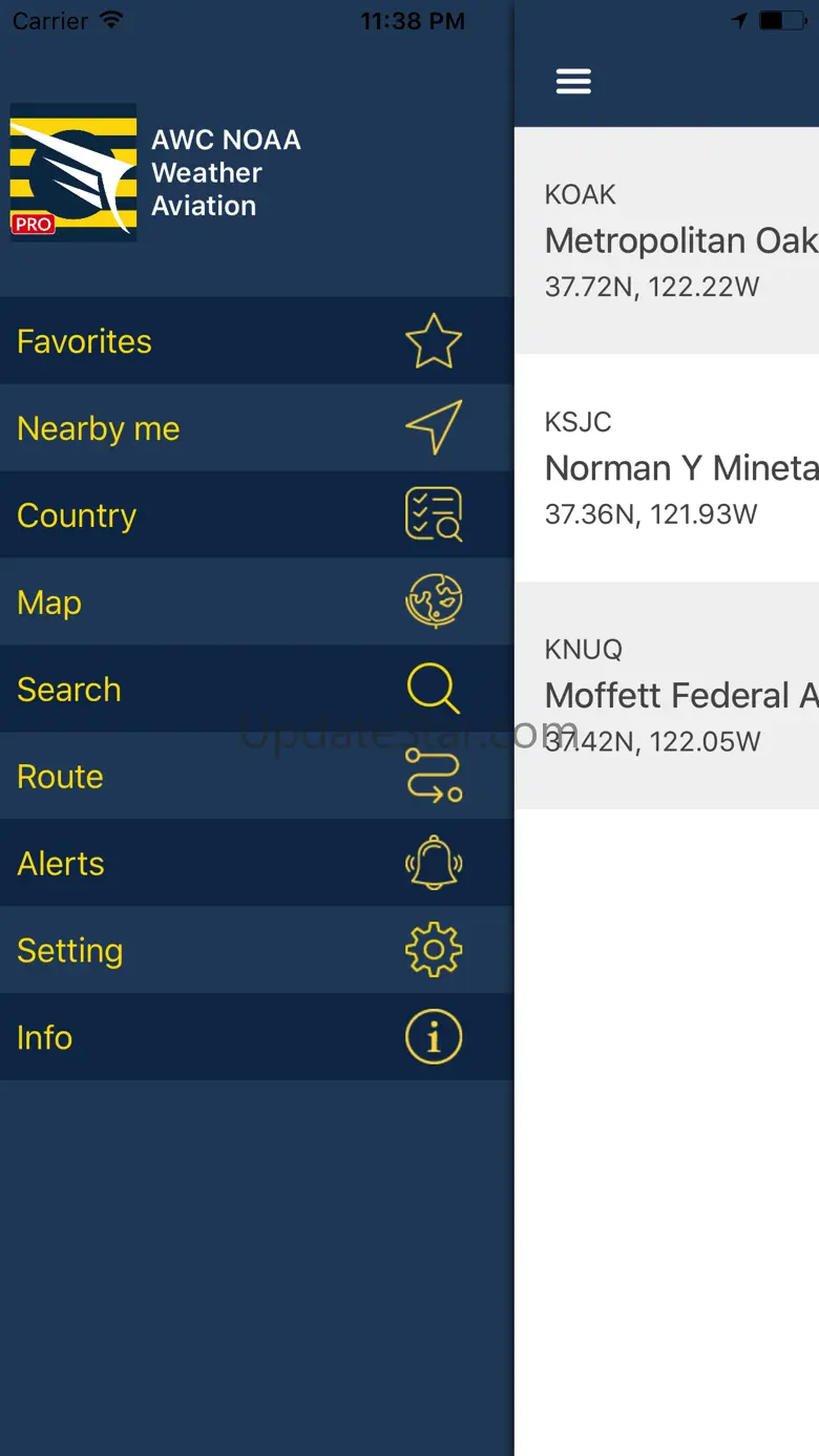 NOAA AWC Aviation Weather PRO 3.16
