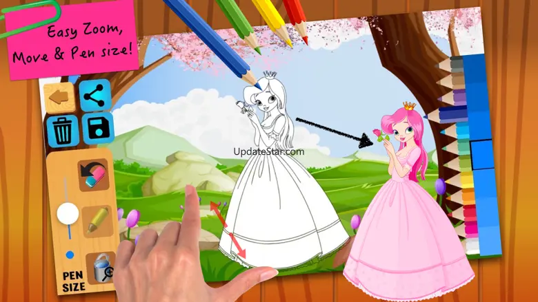 Princess Fairy Tales Coloring 1.03