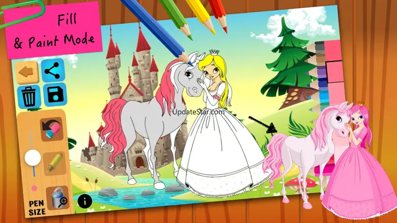 Princess Fairy Tales Coloring 1.03