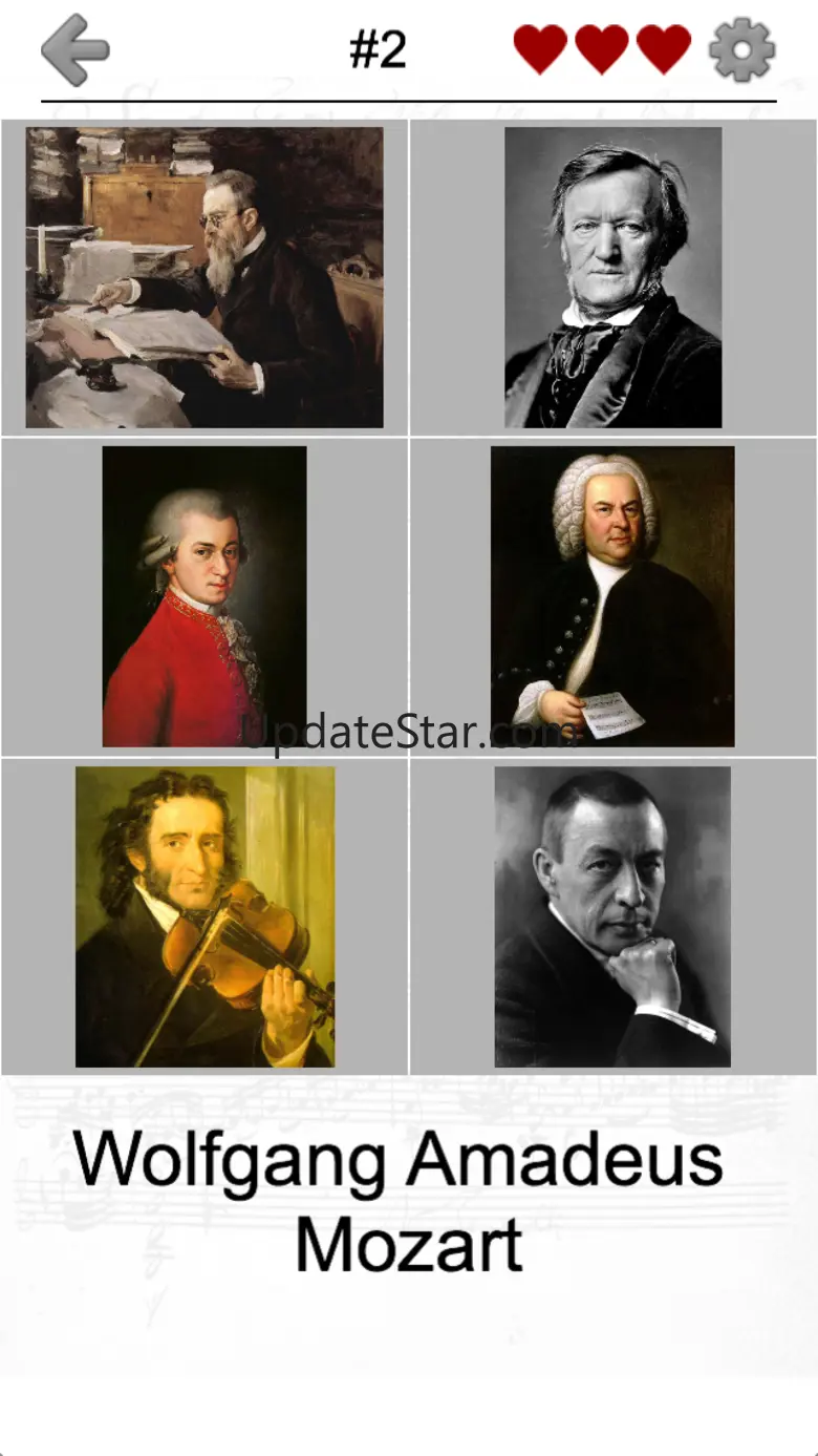 Famous Composers of Classical Music: Portrait Quiz 1.0