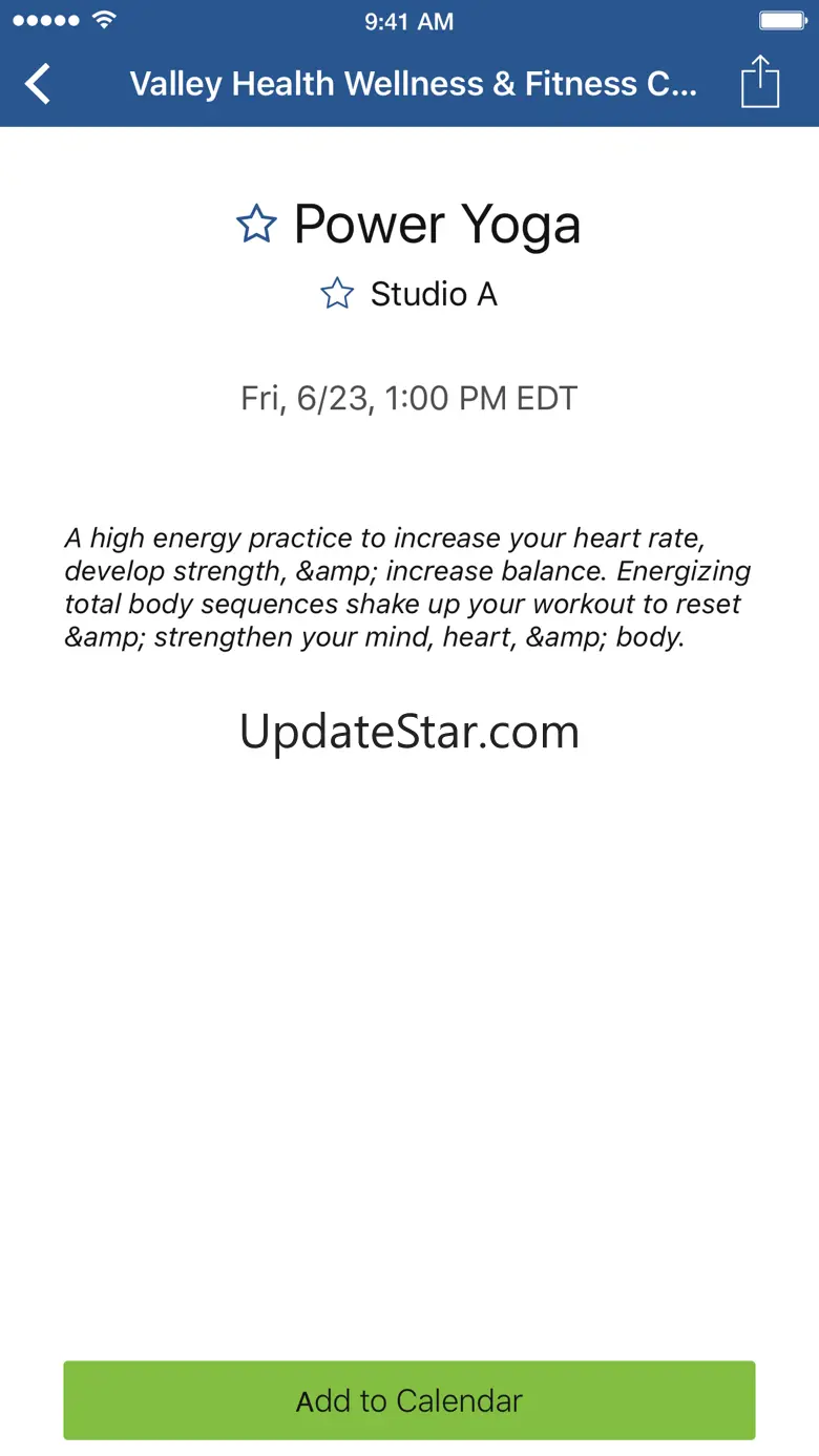 Valley Health Fitness Center 110.0.0