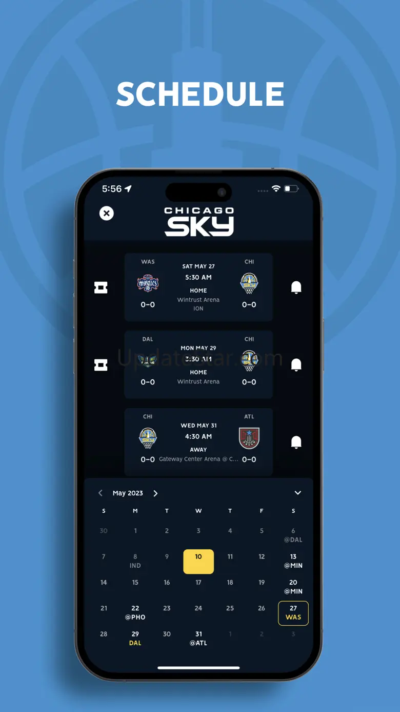 Chicago Sky Mobile 2.0.2