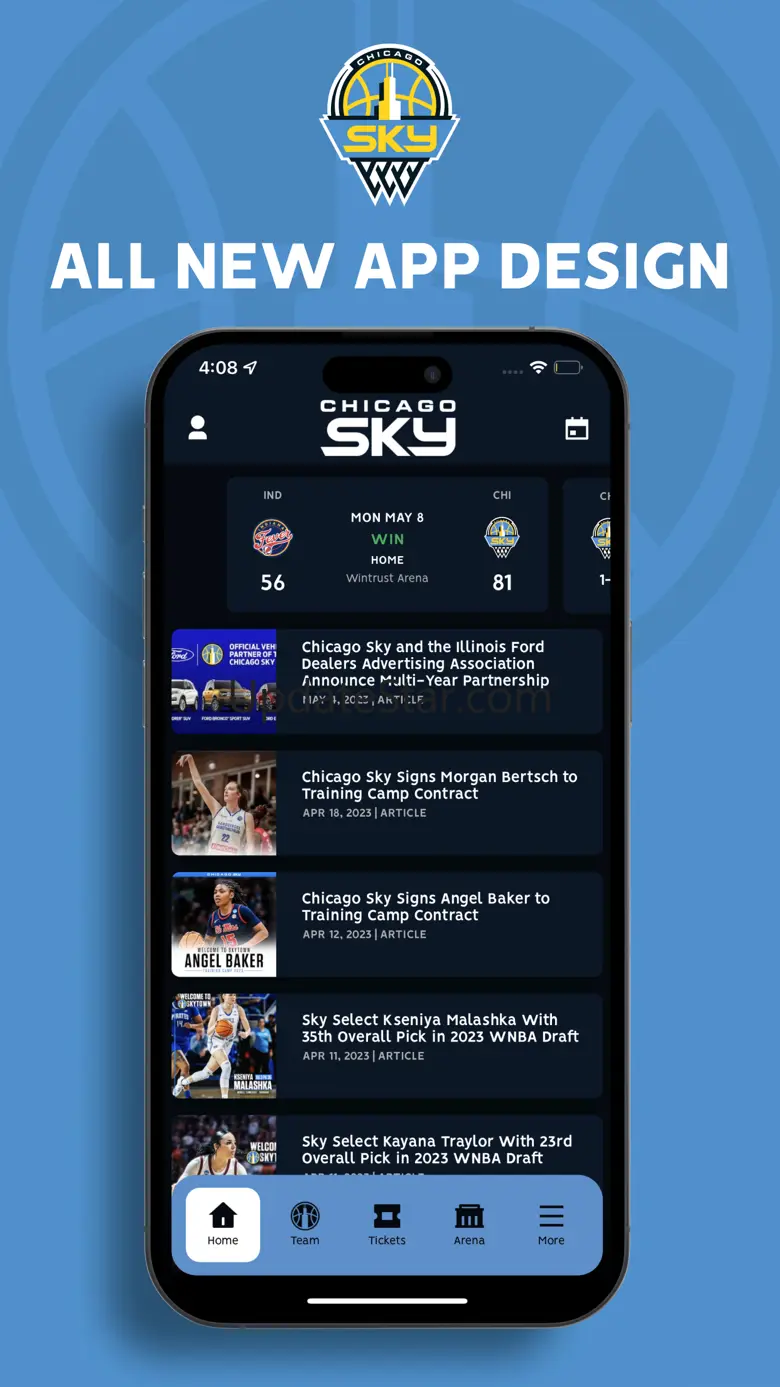 Chicago Sky Mobile 2.0.2