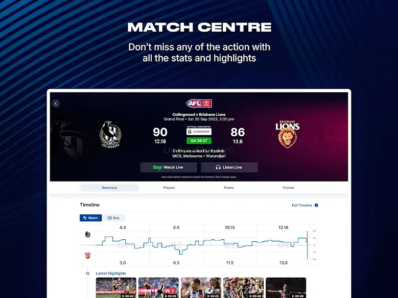 AFL Live Official App 10.4.0
